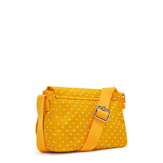 Kipling Sabian Klassieke Printed Crossbody Mini Tassen Geel | BE 1339AH